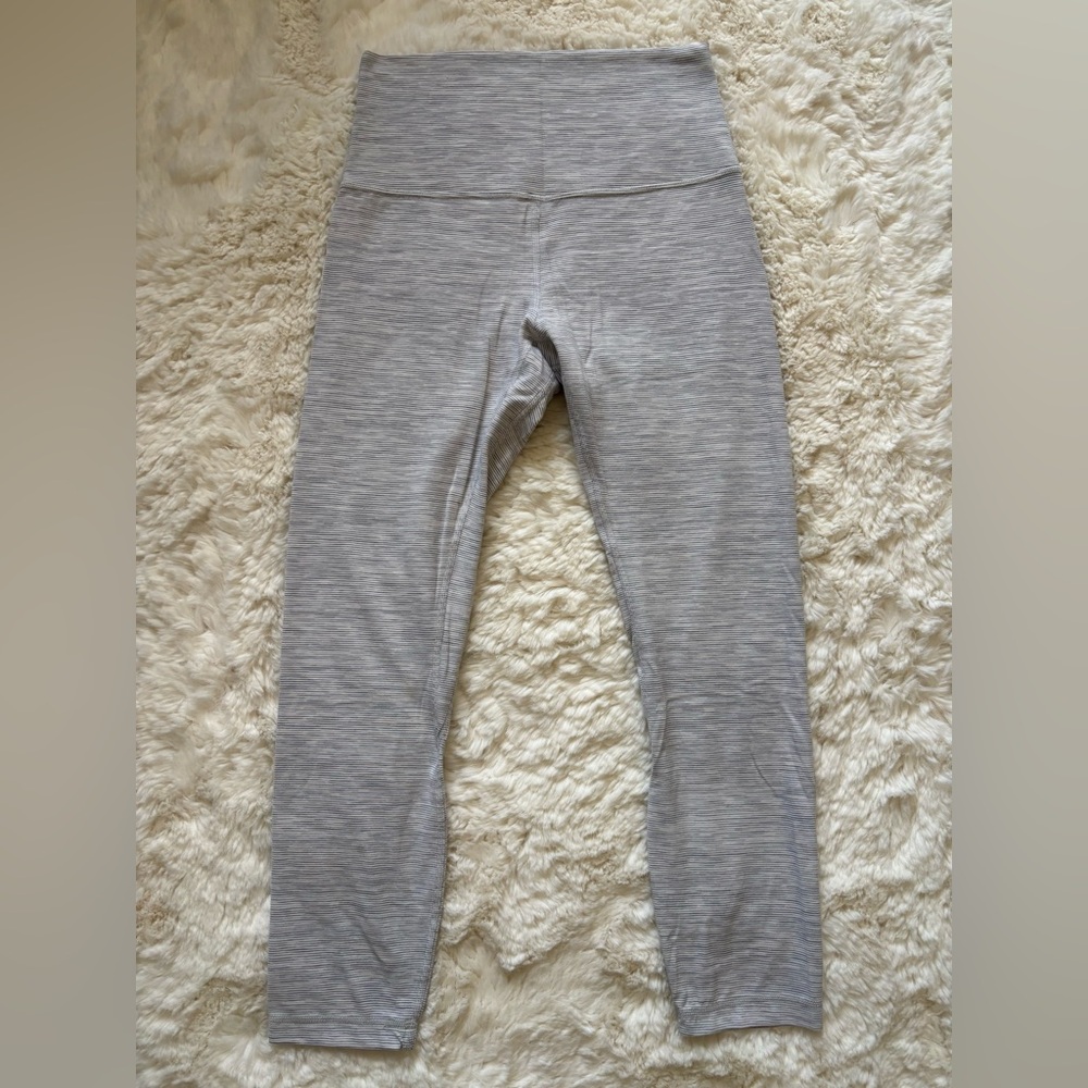 Lululemon Align High Rise Pant 25”, Wee are from space nimbus battleship, Size 6
